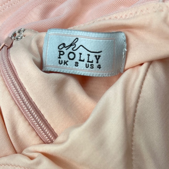 Oh Polly Blush dress size US 4 - Picture 4 of 4